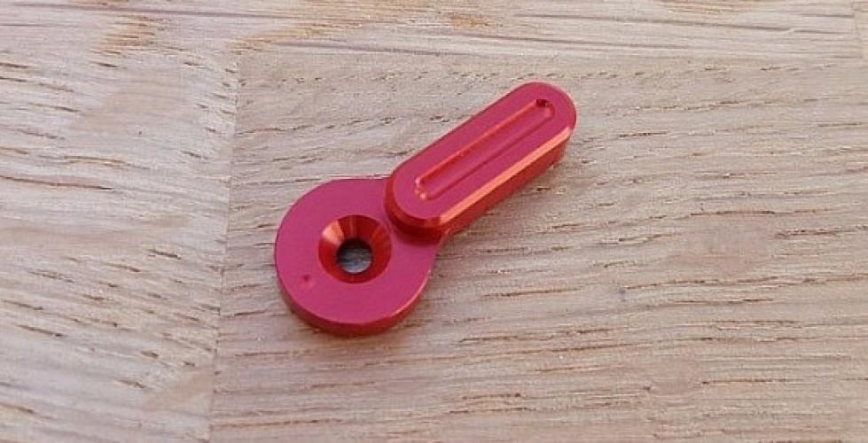 Selettore Esterno Type B per M4 / M16 Rosso (R6515 RETRO ARMS)