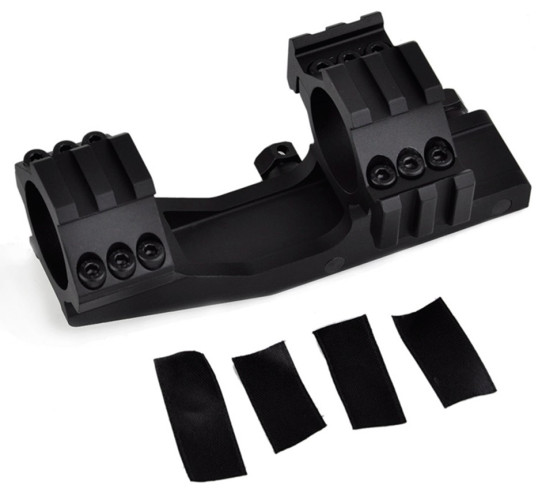 Supporto per Ottica Tri-Side Cantilever 30 mm Nero (AO9003 AIM-O)