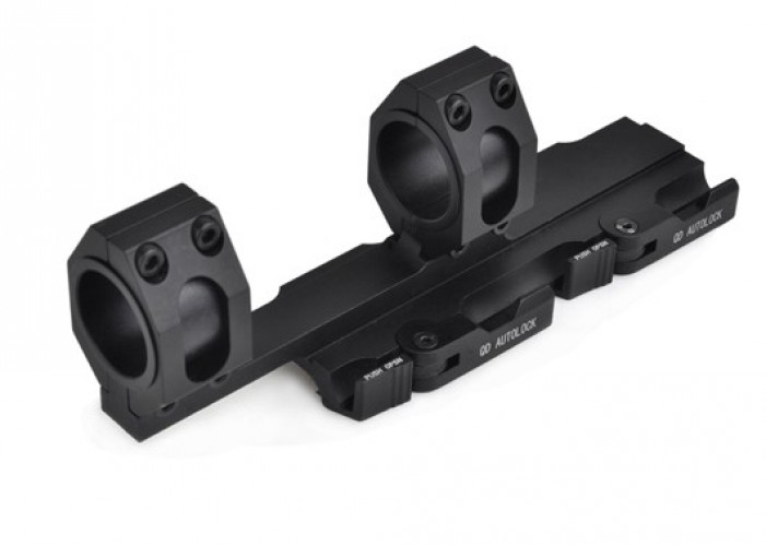 Tactical Top Rail Extend QD 25/30 mm Nero (AO9018 AIM-O)