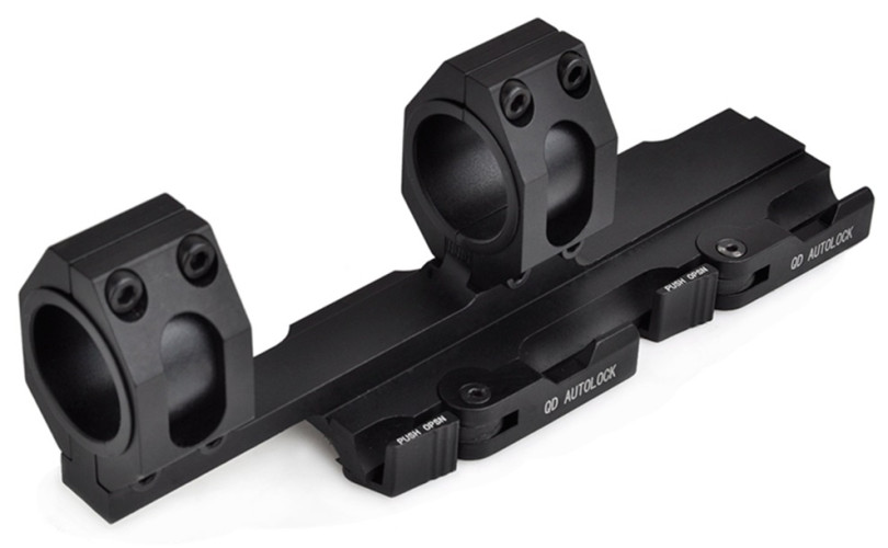 Tactical Top Rail Extend QD 25/30 mm Nero (AO9018 AIM-O)