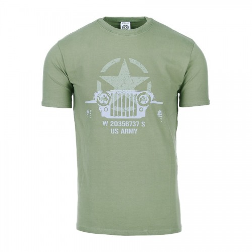T-Shirt Allied Star - Willy Jeep Verde tg. S (FOSTEX)