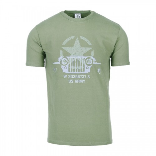 T-Shirt Allied Star - Willy Jeep Verde tg. M (FOSTEX)