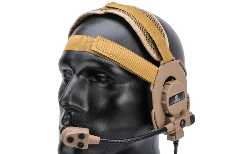 Bowman III EVO Headset with Bright MIC TAN (Z069 Z-Tactical)