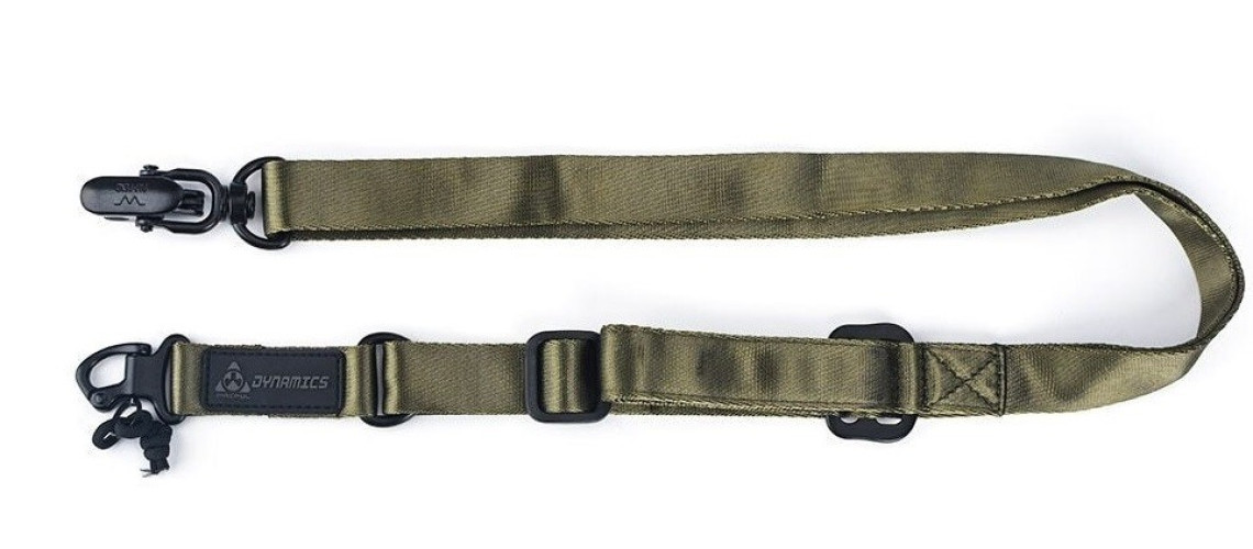 MS2 Multi Mission Rifle Sling With Patch Olive Drab (NH07005 nHelmet)