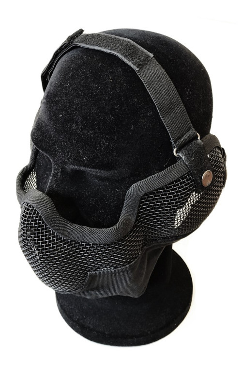 Protezione a Rete Half Face Black (NH05013 nHelmet)