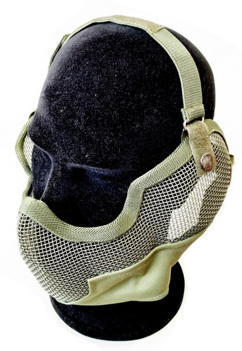 Protezione a Rete Half Face Olive Drab (NH05013 nHelmet)