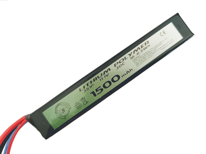LiPo 11.1V x 1500mAh - 30C - Tubo - TAMIYA (B15TT SUPREME)
