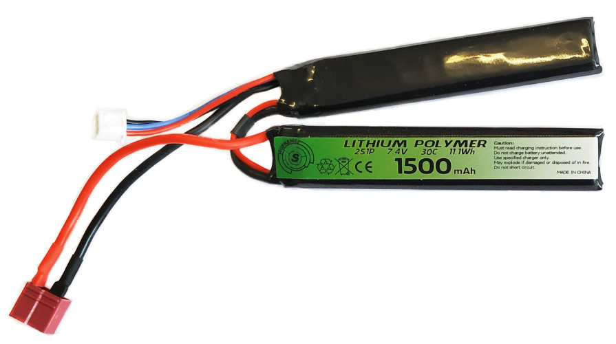 LiPo 7.4 x 1500 30 C Crane DEANS (SUPREME)