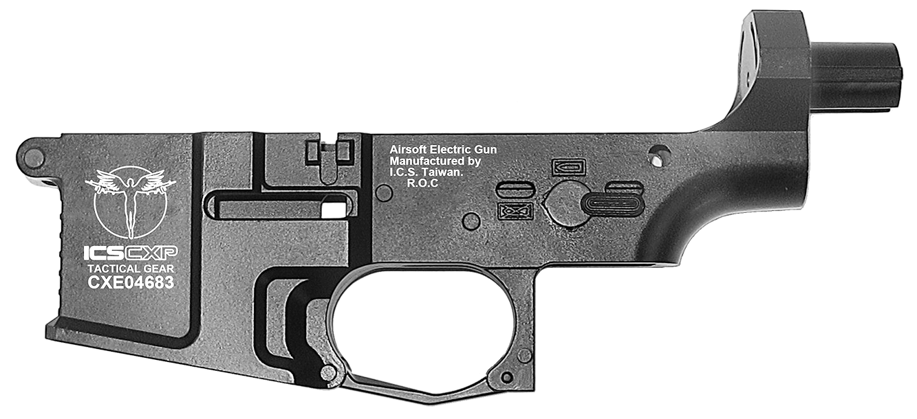 Guscio Inferiore in Metallo YAK (M4) - Black (MA-264 ICS)