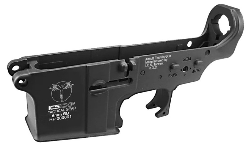 Guscio Inferiore in Metallo CXP (M4) - Black (MA-28F ICS)