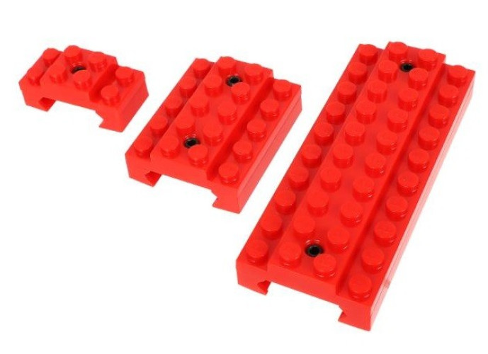 Block Rail Cover Picatinny - Red (183187 First Factory)