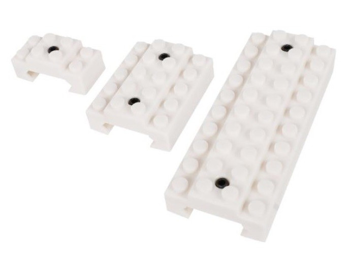 Block Rail Cover Picatinny - White (183170 First Factory)