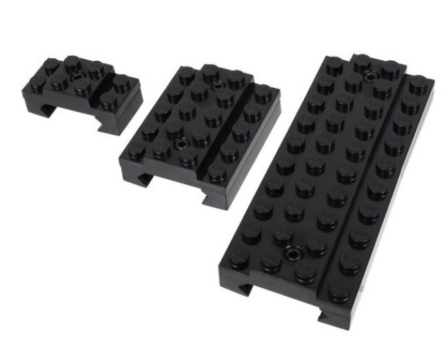 Block Rail Cover Picatinny - Black (183163 First Factory)