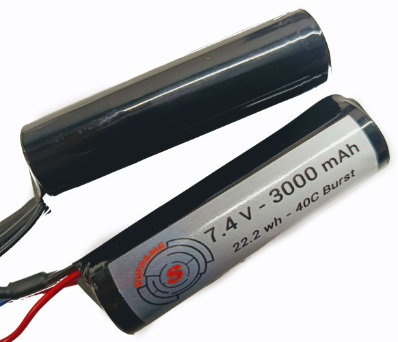 Li-Ion 7.4V x 3000mAh - 40C - Crane - DEANS (LA3CD SUPREME)
