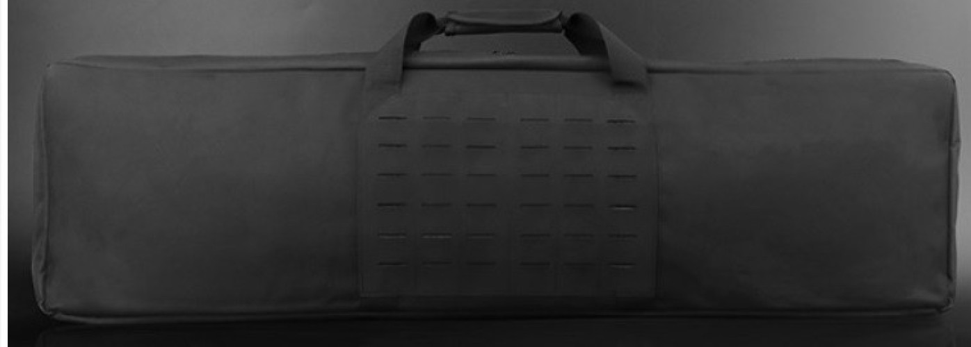 WST Laser MOLLE Gun Bag - 100cm - Black (GB-52-BK Wosport)