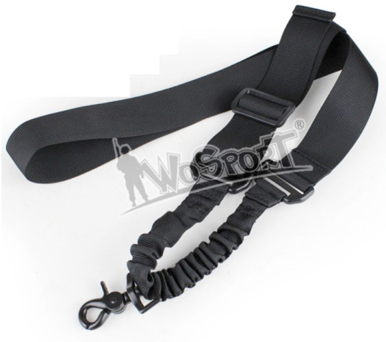 American Single Point Sling - Black (SL-07-BK Wosport)