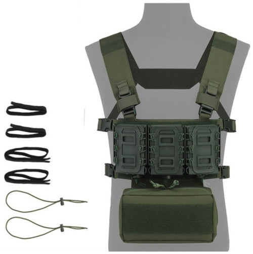 Laser Cut Chest Rig - Ranger Green (VE-91-RG Wostport)