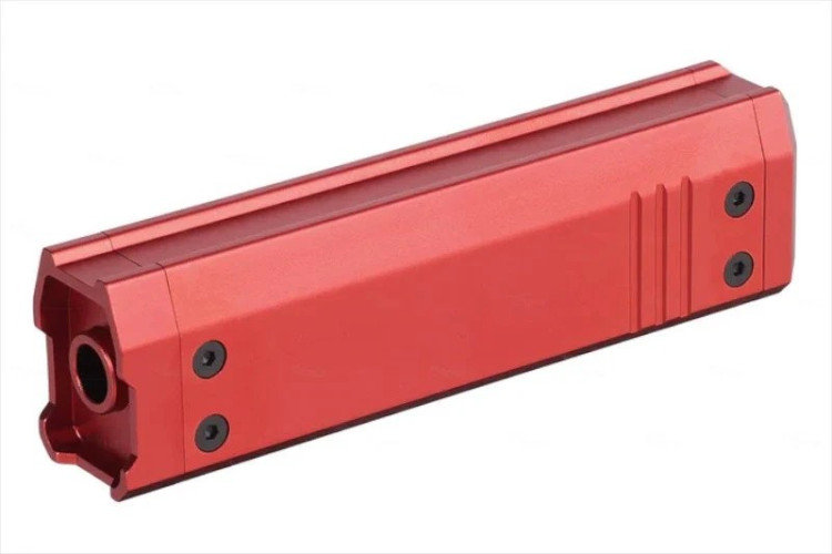 AAP01 / 01C Barrel Extension 130 mm - Red (U01-034 Action Army)
