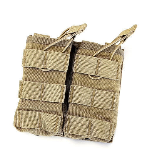 Double Mag Pouch - Open Top - TAN (WT0015 WADSN)