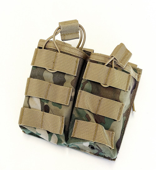 Double Mag Pouch - Open Top - Multicam (WT0015 WADSN)