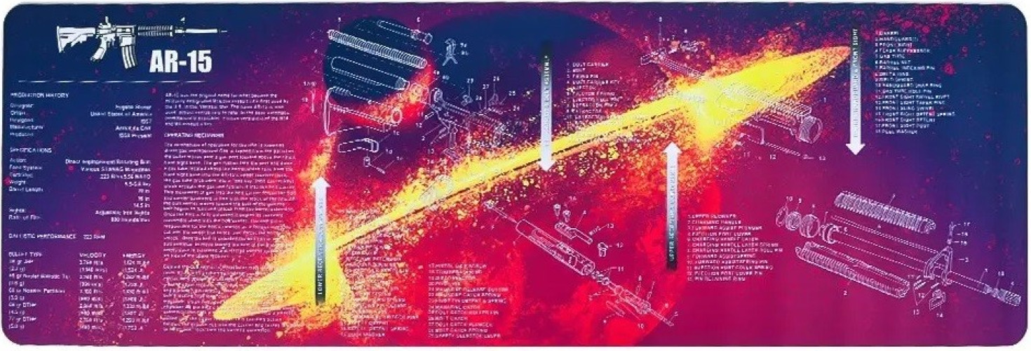 Mouse / Work PAD - AR-15 - 91x30 cm (WA2006 WADSN)