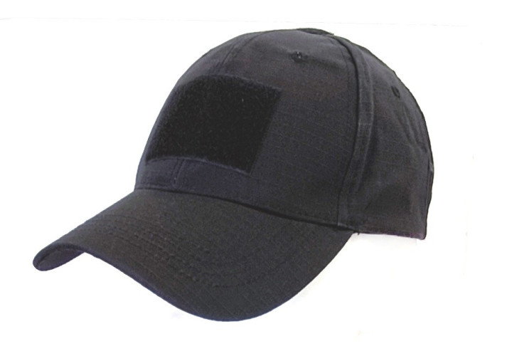 Baseball Cap con Velcro - Black (WA1013 WADSN)