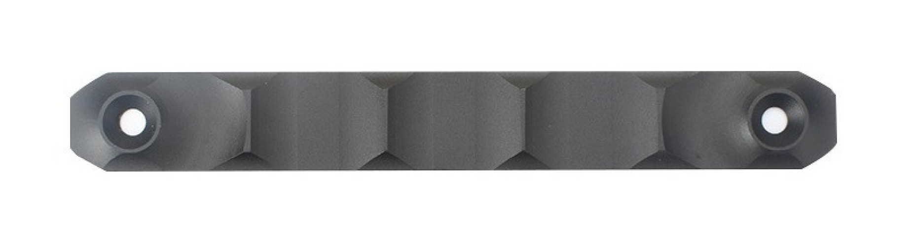 RS CNC Rail Cover M-Lok & Keymod Long - DU - Black(ME08002 Metal)