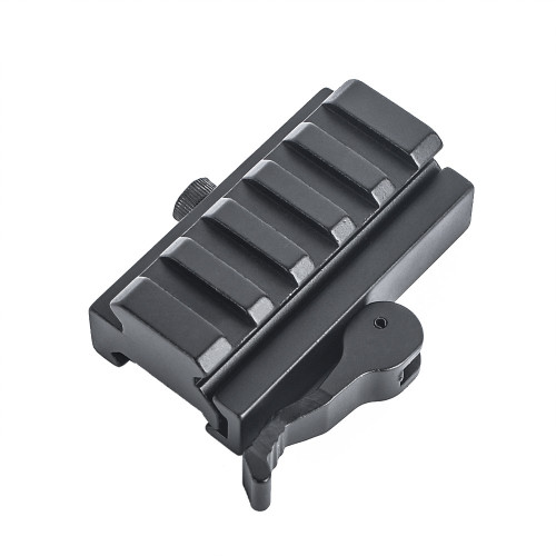 Height Rail QD - 5 slot - Black (ME09020 Metal)