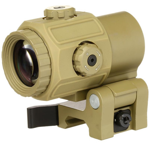 ET Style G43 3x Magnifier - TAN (AO5387 Aim-O)