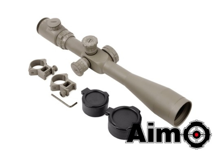 8-32x50E-SF (Red-Green Reticle) TAN (AO5304 AIM-O)