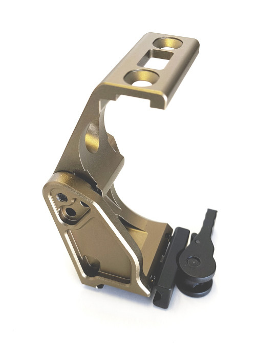 Fast FTC ET G43 Magnifier Mount - TAN (AO9039 Aim-O)