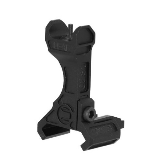 Front Sight LEAF - PEQ - Black (WDX041 WADSN)