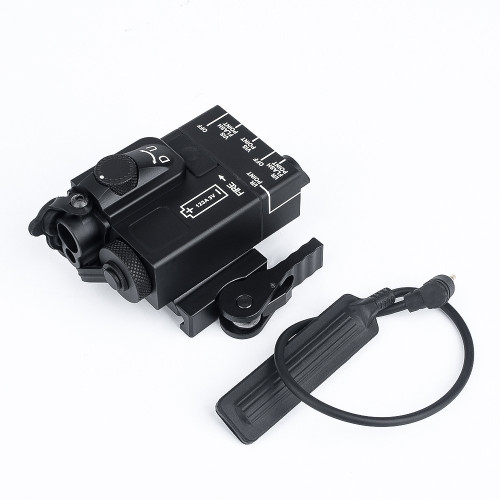 DBAL Sistema di Puntamento Laser Rosso / IR in Alluminio Nero (WD06017-BK WADSN)
