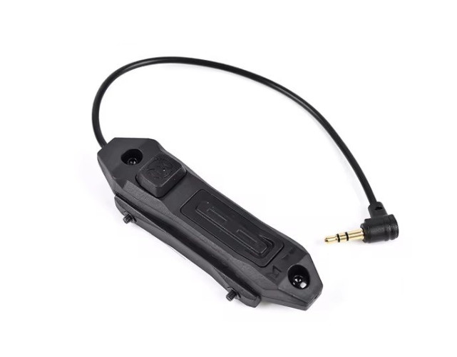 Tactical Augmented Dual Function Tape Switch (3.5mm plug) - Black (WD07003 WADSN)