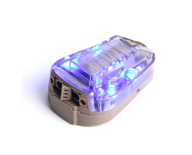 Hel-Star 6 Gen.III Helmet Light - BLUE & IR - TAN (WD03001 WADSN)
