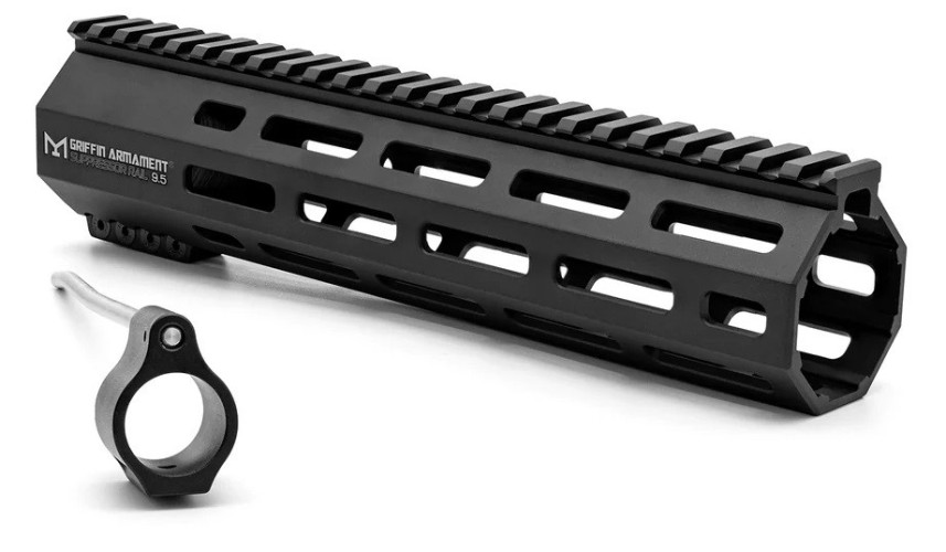 Griffin SR-Rigid Rail - 9.5in - Black (GA037493 PTS)