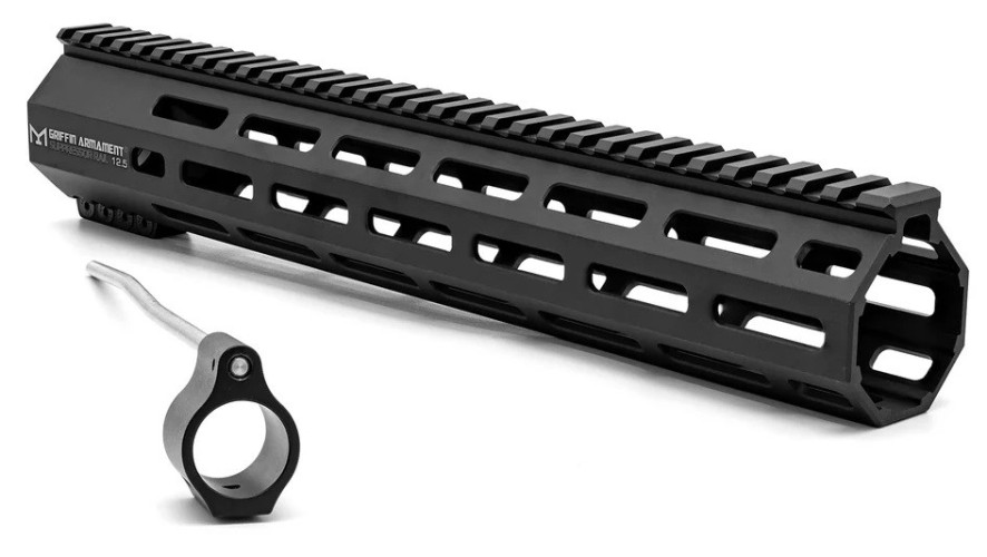 Griffin SR-Rigid Rail - 12.5in - Black (GA037495 PTS)