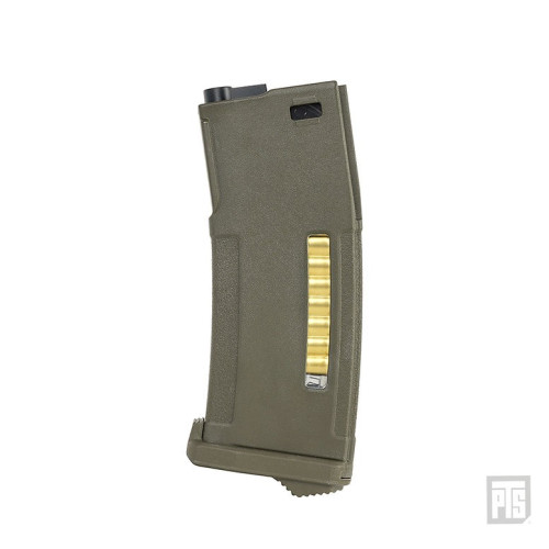 PTS Caricatore EPM AEG Monofilare da 150bb Olive Drab (PT096450340 PTS)