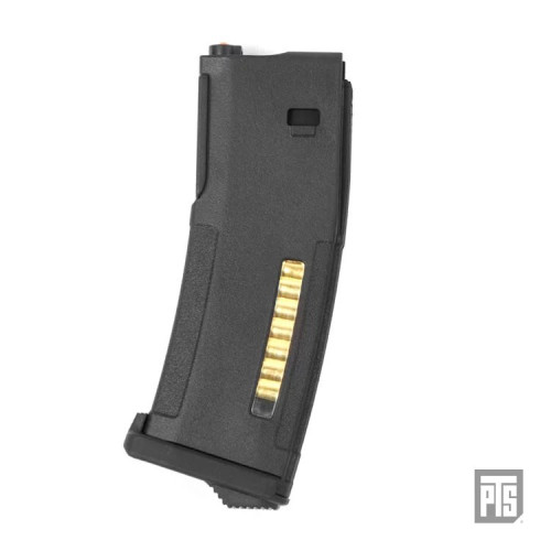PTS Caricatore EPM per TM SRE M4/SCAR da 150bb Nero (PT152450307 PTS)