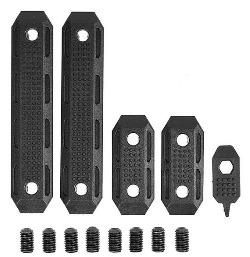 EP M-LOK Rail Cover Set - Black (PT178450807 PTS)