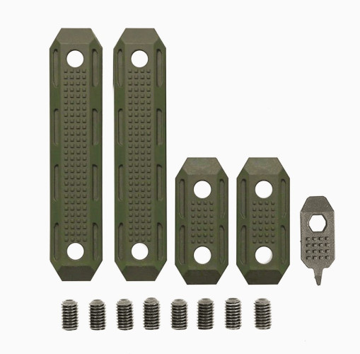 EP M-LOK Rail Cover Set - Olive Drab (PT178450840 PTS)
