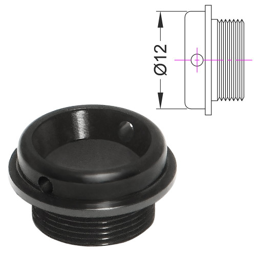 Adattatore OD12mm per Canna/HopUp (MX-HOP010A12 Maxx Model)