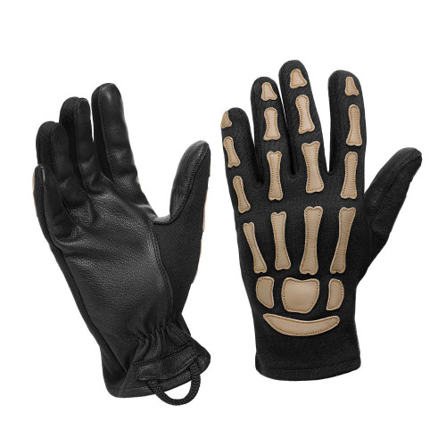 Gloves Skeleton Nomex - Black/Coyote - M (90320 M-TAC)