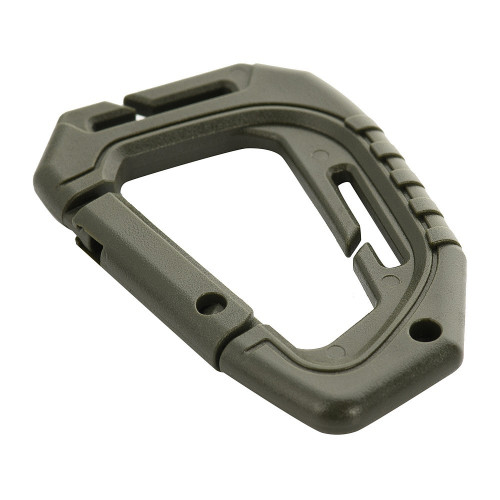 Plastic Tactical Carabiner - Olive (MTC-TCTCRBNR M-TAC)