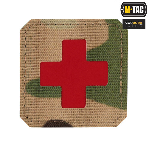 Patch Medic Cross - Laser Cut - MulticamRed (5903886826380 M-Tac)