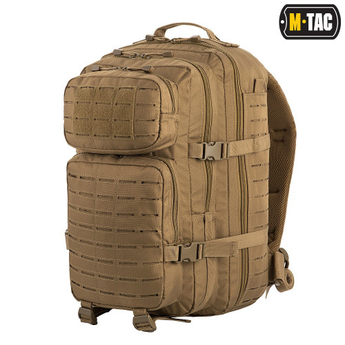 Large Assault Pack Backpack - Laser Cut - TAN (103350 M-Tac)