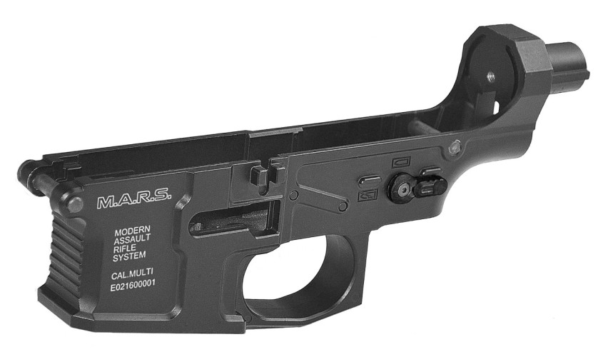 Guscio Inferiore serie CXP-MARS - Metallo - Black (MA-390 ICS)