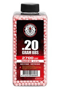 Bottiglia 0.20g Traccianti Red 2700bb (G-07-266 G&G)