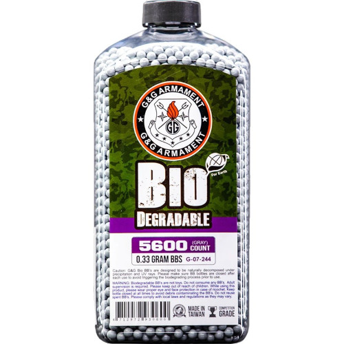 Bottiglia di 0.33g BIO da 5600bb - GREY (G-07-244 G&G)