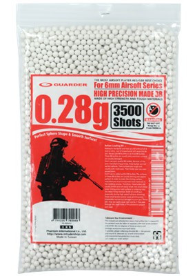 Busta da 1kg di Pallini da 0.28g (BB-28 Guarder)